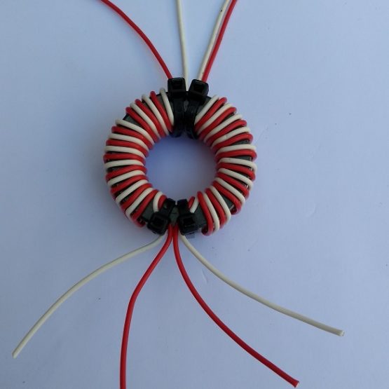 12 Meter band dipool antenne kit, inclusief 150 Watt 1:1 Balun - Afbeelding 4