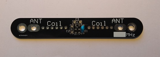 Antenna trap capacitor